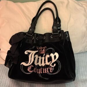 Vintage Juicy Couture Black Daydreamer Bag